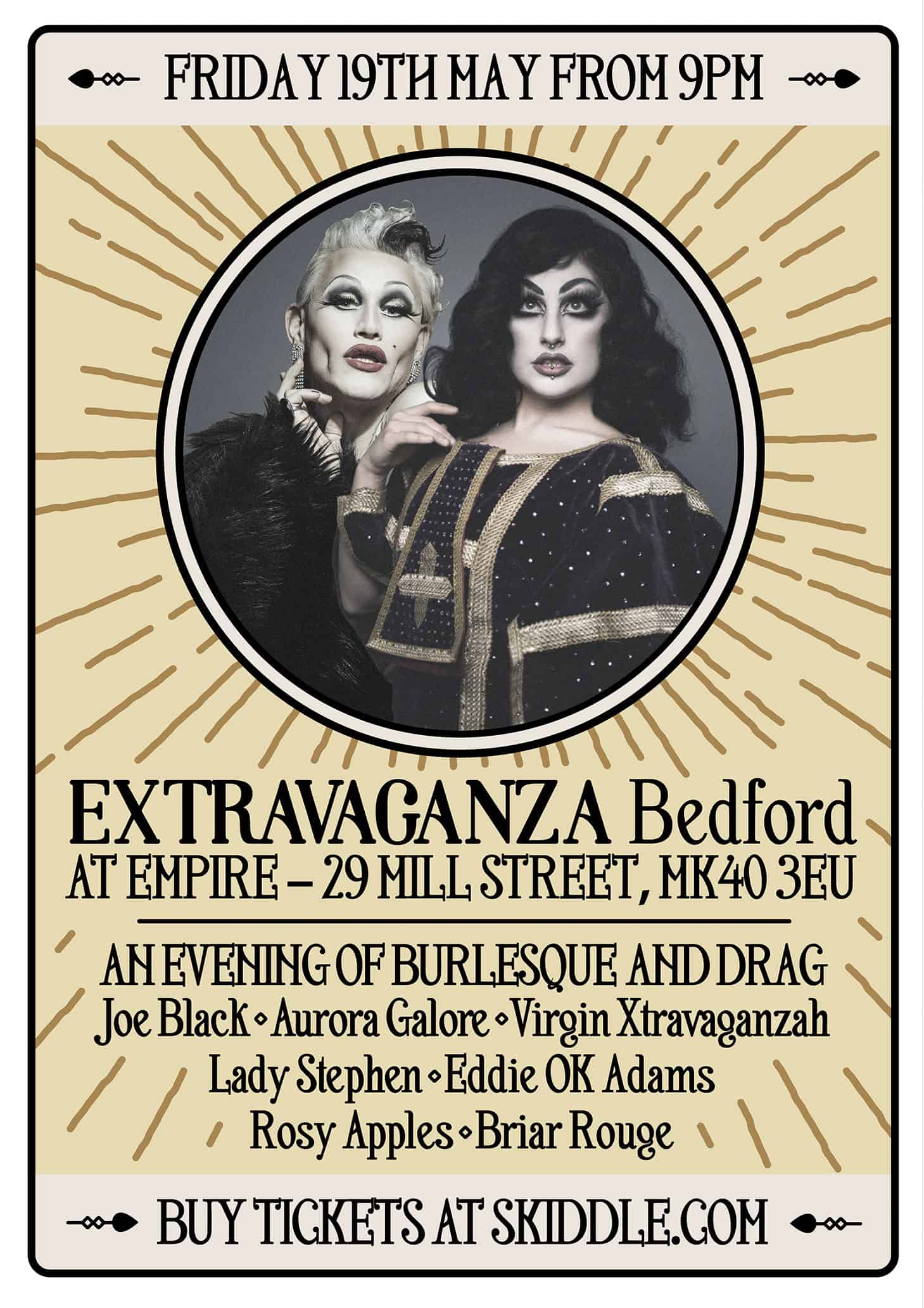 Extravaganza Bedford Poster
