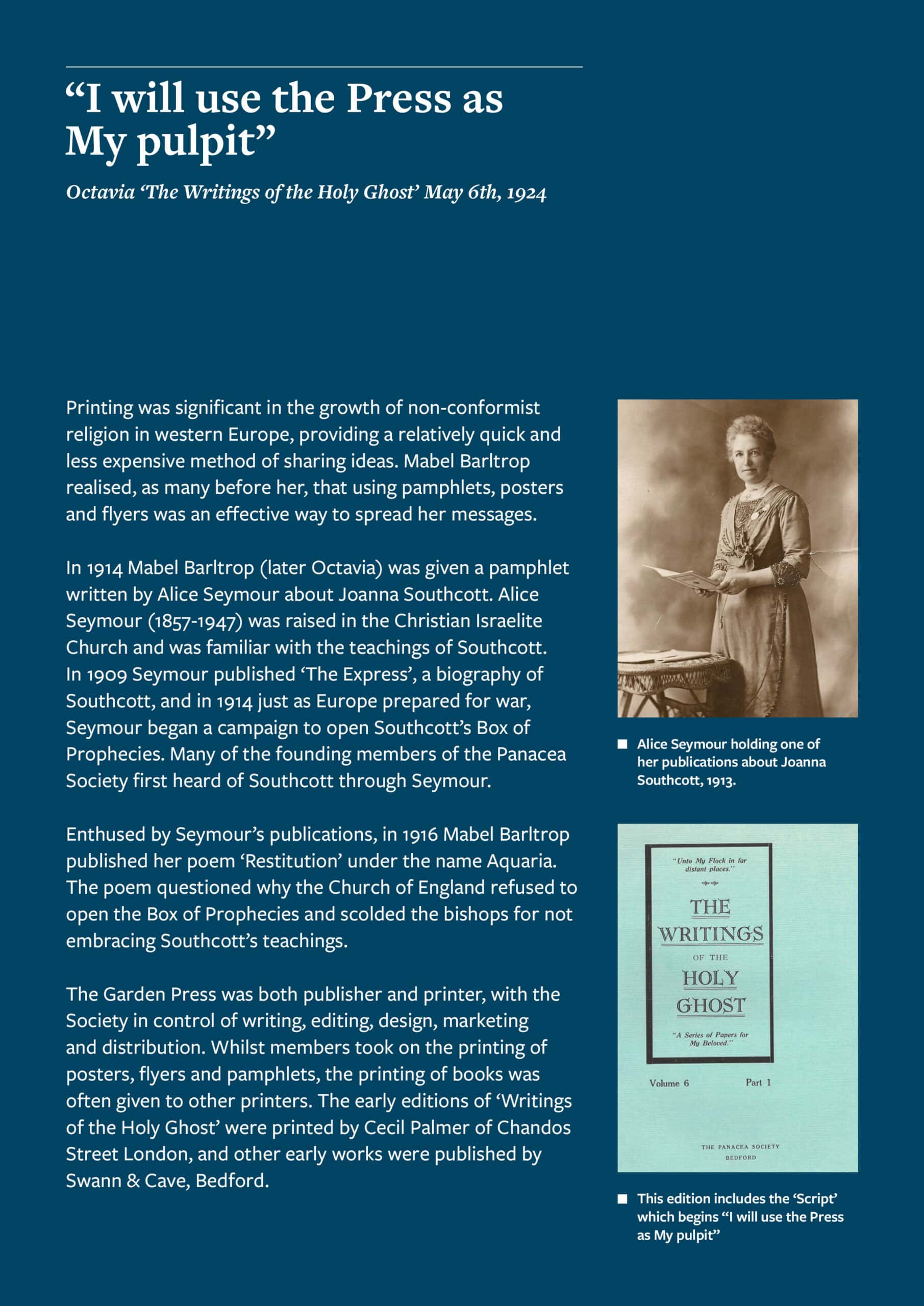 Panacea Museum Exhibition - The Garden Press