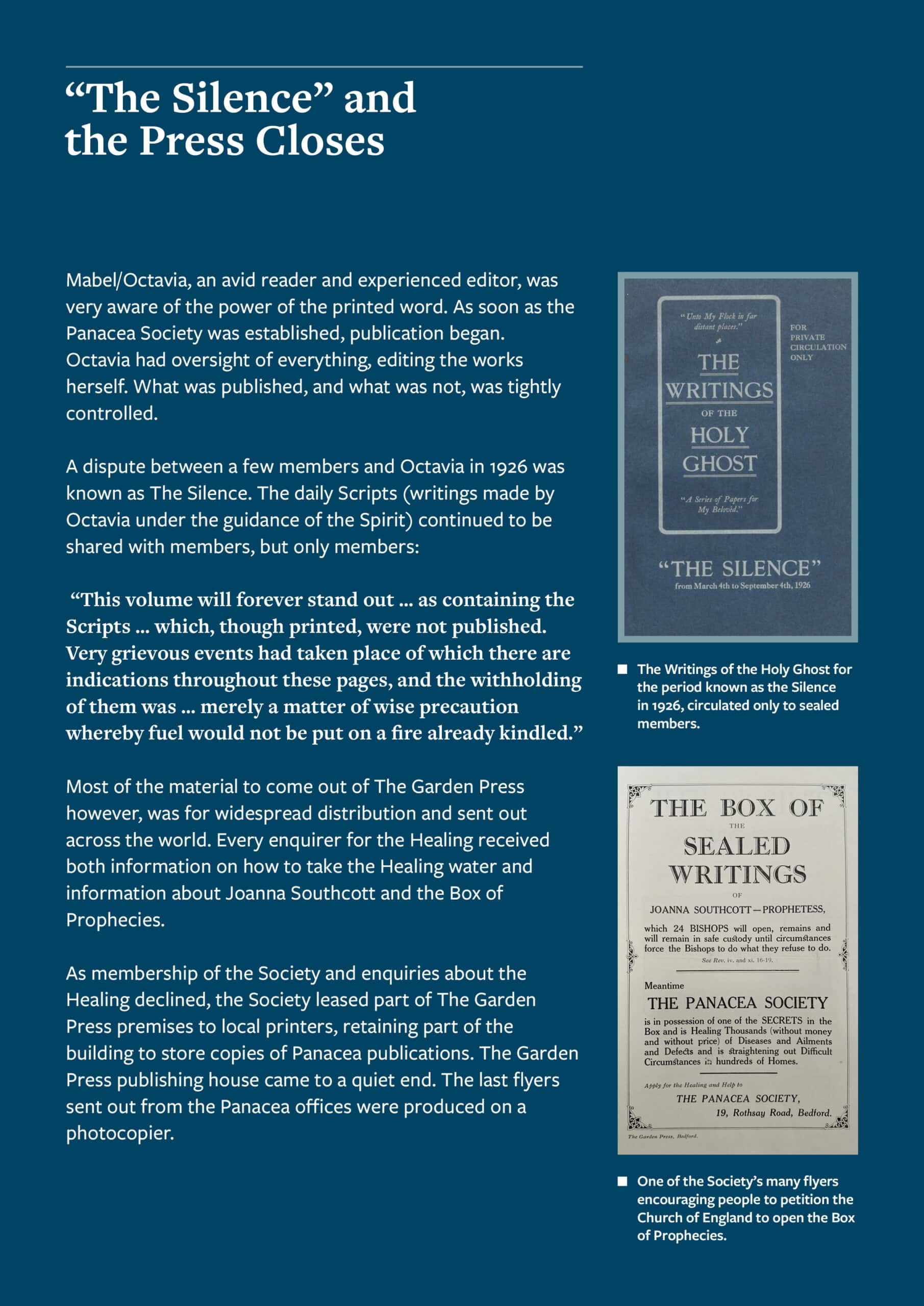 Panacea Museum Exhibition - The Garden Press